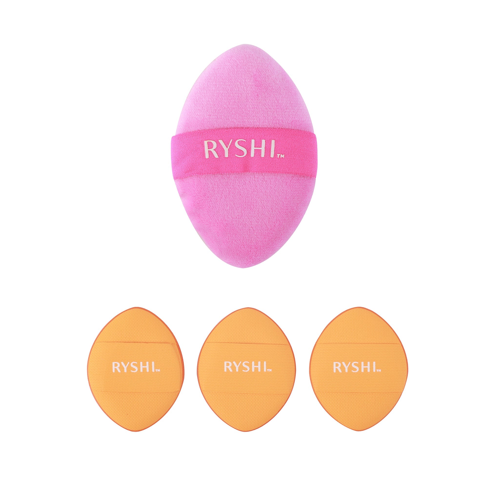 Flawless Finish Makeup Bundle: Finger Beauty Blenders + Reversible Sponge